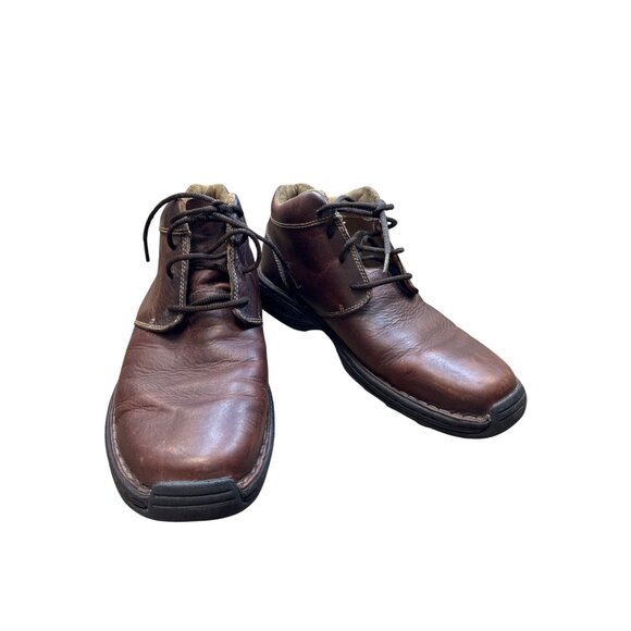 Timberland Mens Brown Leather chukka ankle boots 12M SKU 6833 main image 8